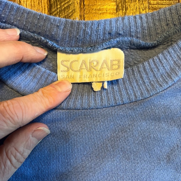 Vintage size Medium cozy cat sweatshirt - Picture 4 of 7